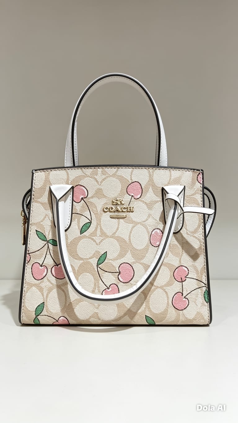 Coach Mini Rowan Cherry