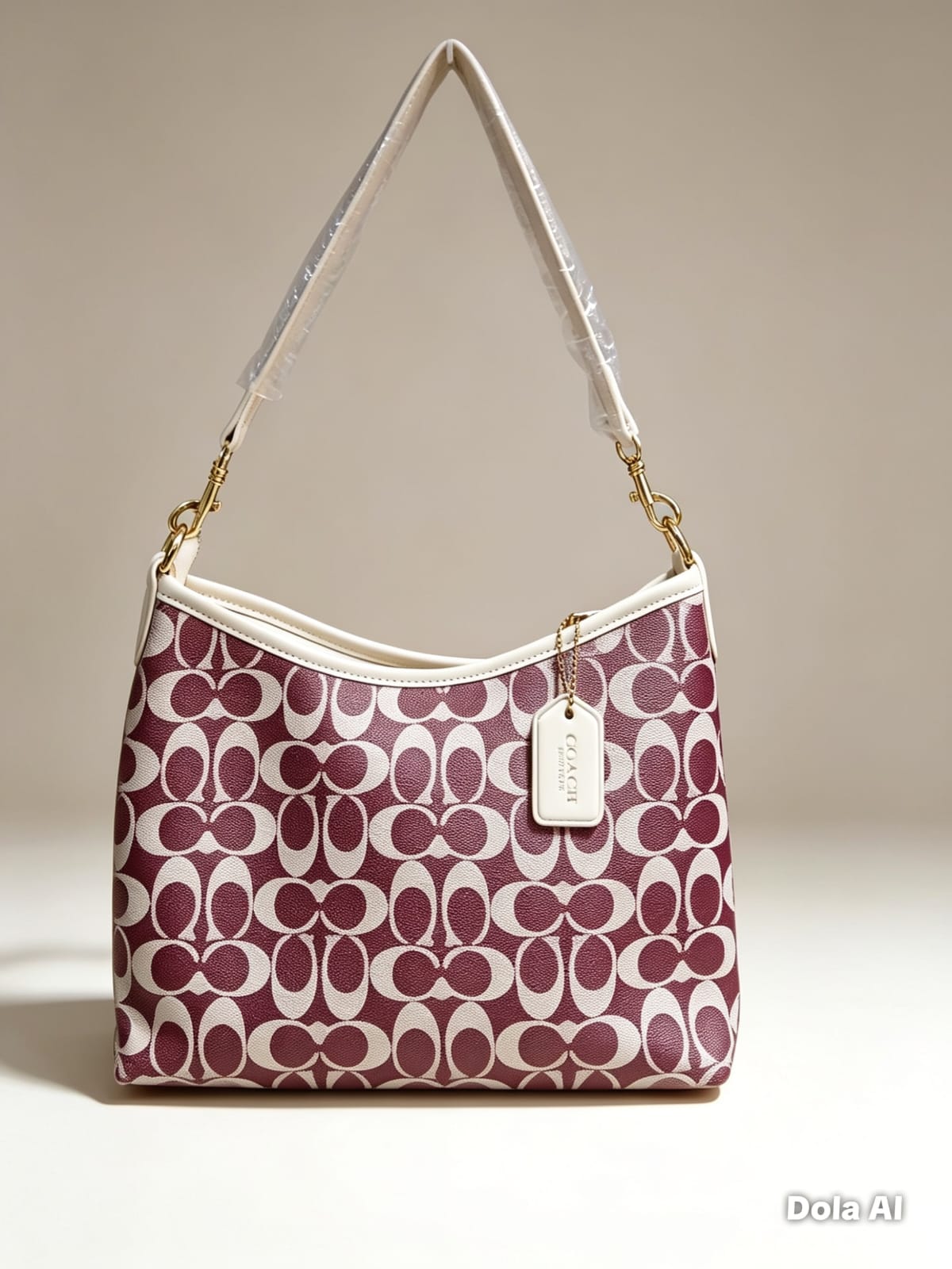 Coach Laurel Shoulder Bag Red