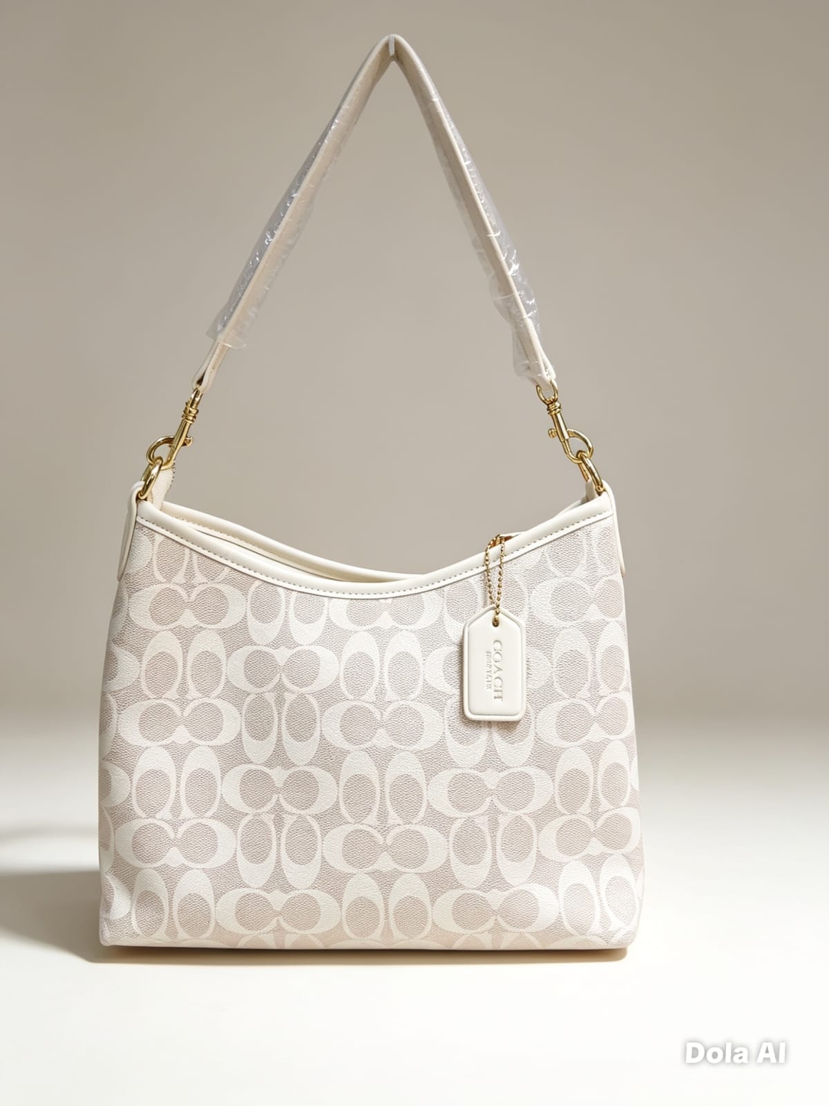 Coach Laurel Shoulder Bag White